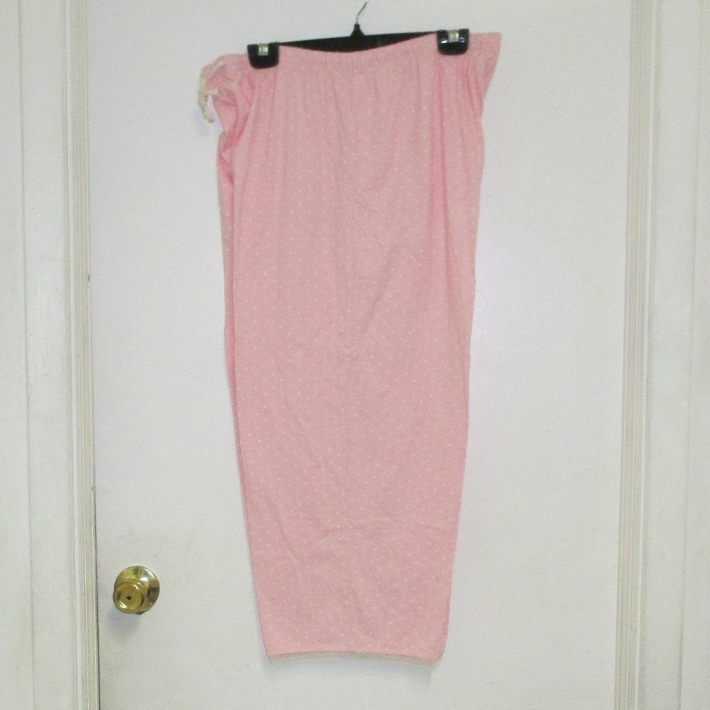 Pants - Stretch Soft Summer Capri Pants  Fancy Dressy ½” Decorative Bottom